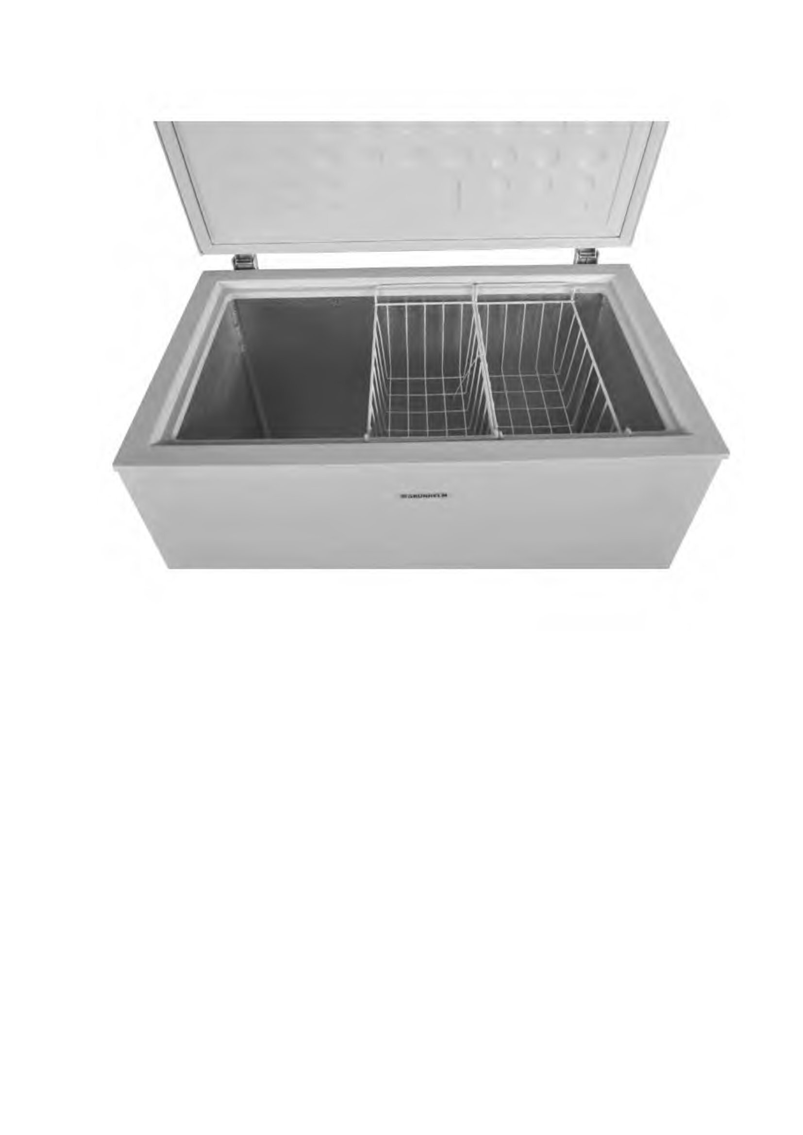 Морозильна скриня - GCFW-200, 200л. (GRUNHELM)